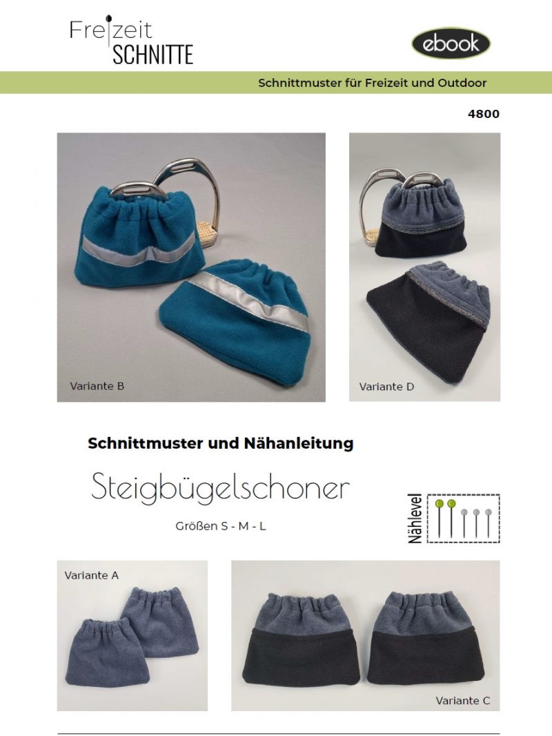 Schnittmuster Steigbügelschoner | #4800 [Digital] – Bild 2